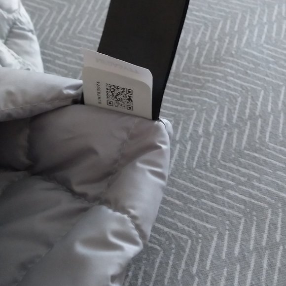 🆕The North Face Girls' Thermoball Eco Parka, SM (7/8)-Meld Grey, Brand NEW, Aut - Picture 13 of 14